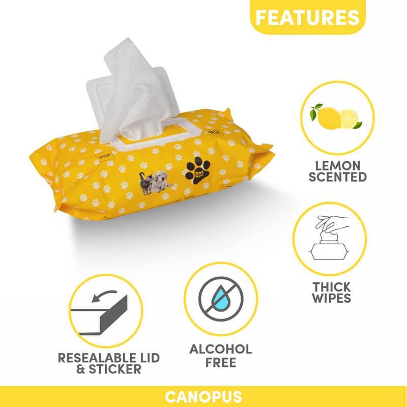 Pet wipes