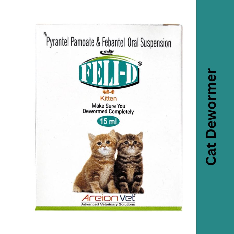 Feli D dewormer syrup for cats