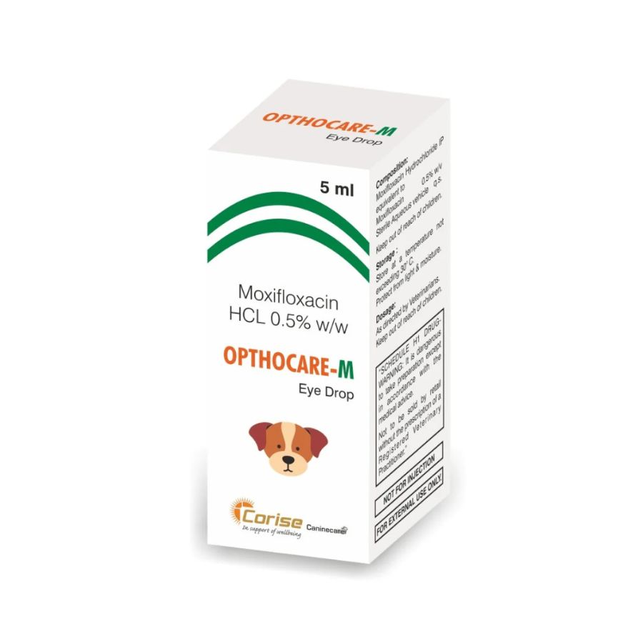 Opthocare moxifloxacin eye drops