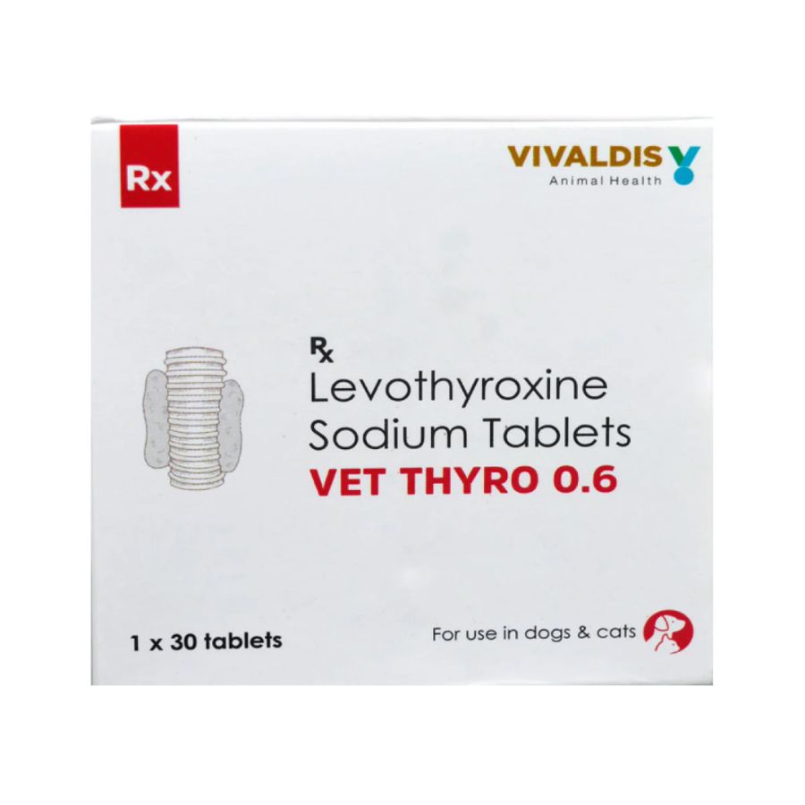 Vet thyro 0.6 mg