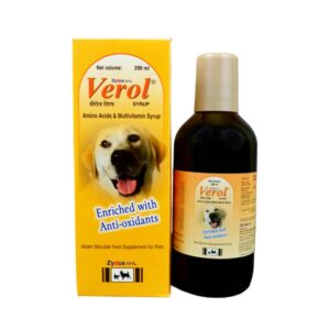 Zydus Verol Syrup For Dogs & Cats 200 Ml - Vetlive